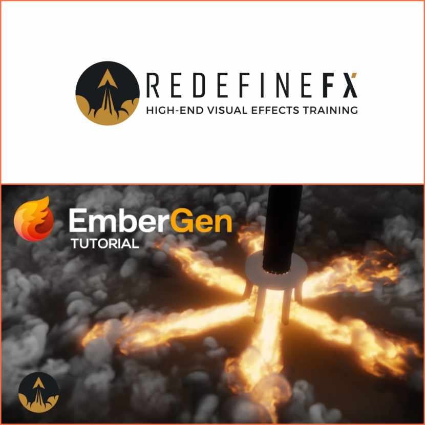 RedefineFX - Starship Launch EmberGen Tutorial RedefineFX - Starship Launch EmberGen Tutorial