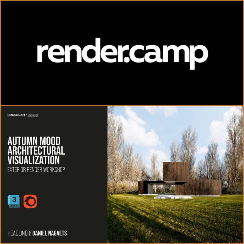Render.Camp - Autumn Mood with Chaos Corona and 3DS Max! Render.Camp - Autumn Mood with Chaos Corona and 3DS Max!