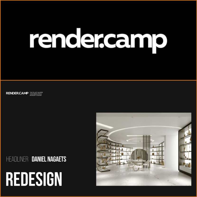 Render.Camp - Redesign Workshop / How to improve visualization in 3DS Max Render.Camp - Redesign Workshop / How to improve visualization in 3DS Max