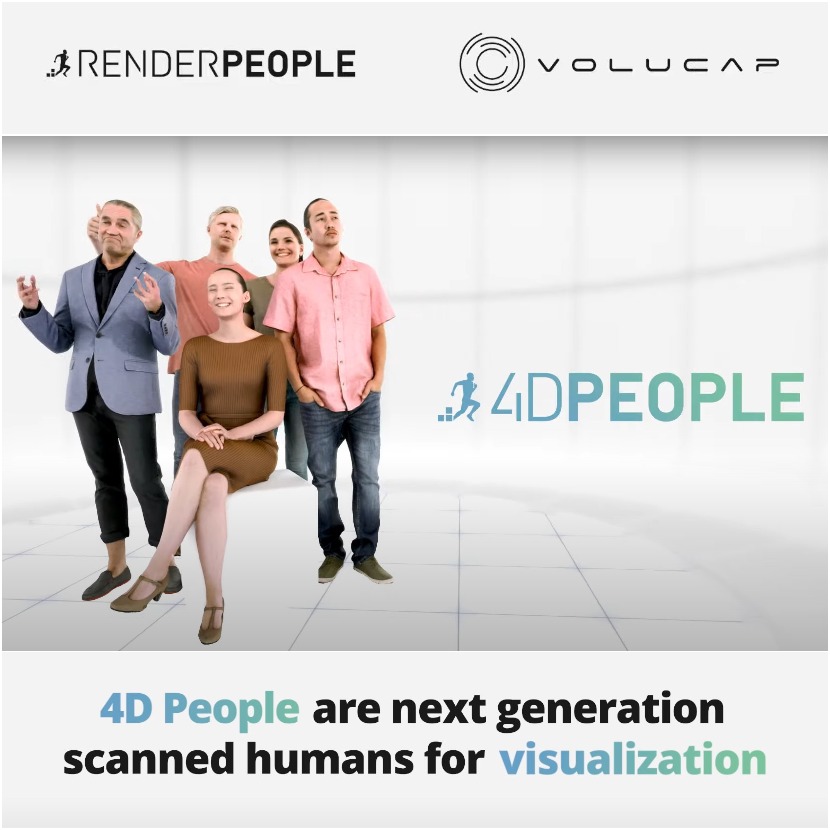 Render People - 4D People - The future of digital humans Render People - 4D People - The future of digital humans