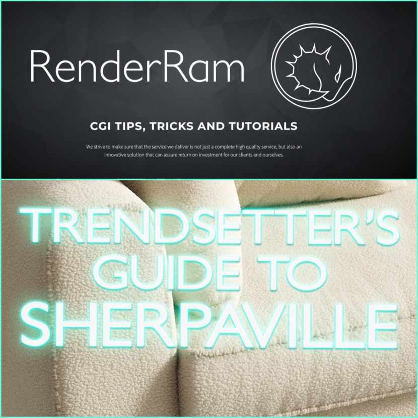 RenderRam - Creating Sherpa/Boucle Material RenderRam - Creating Sherpa/Boucle Material