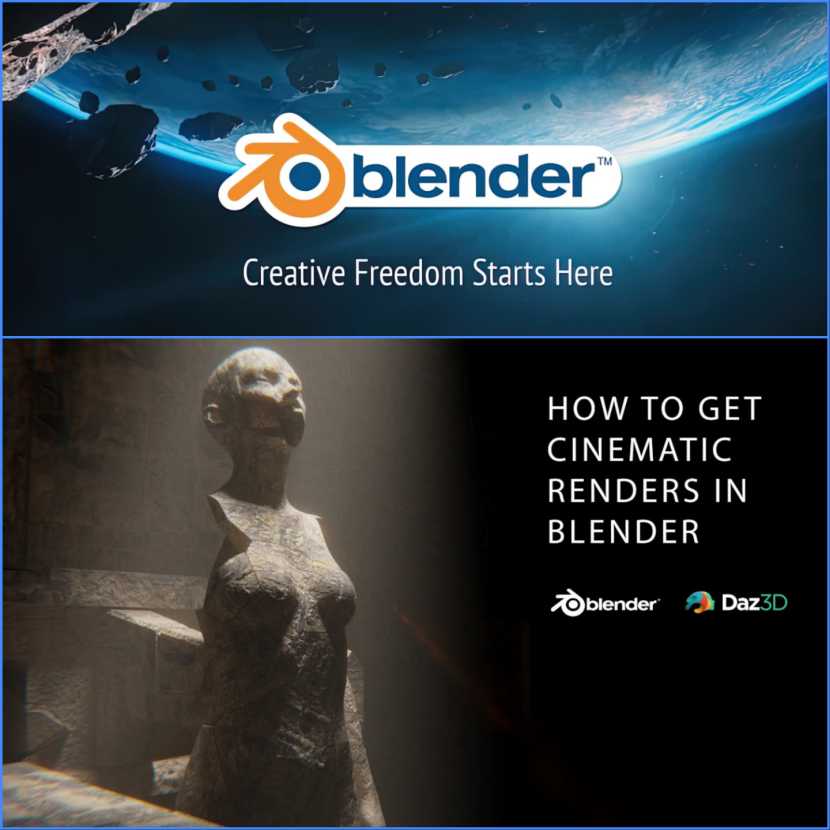 Rudeolph - How to create cinematic renders in Blender Rudeolph - How to create cinematic renders in Blender