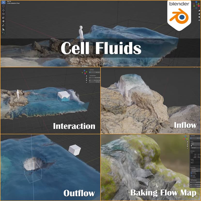 Specoolar - Cell Fluids - Fast Fluid Solver for Blender / RebusFarm Specoolar - Cell Fluids - Fast Fluid Solver for Blender / RebusFarm