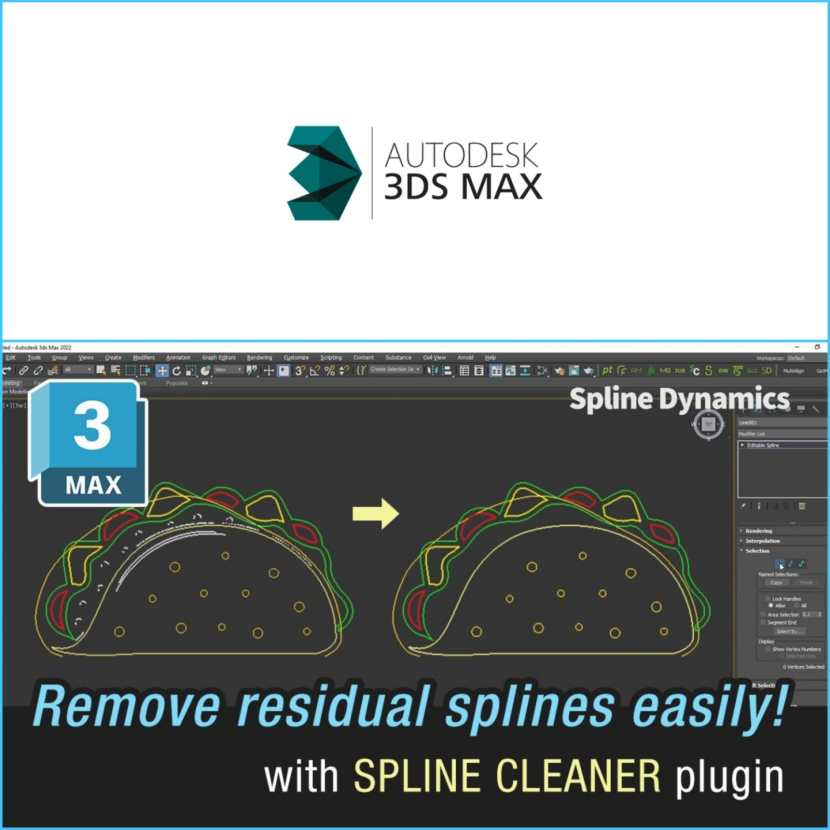 Spline Dynamics - Remove residual curves easily with the Spline Cleaner plugin Spline Dynamics - Remove residual curves easily with the Spline Cleaner plugin