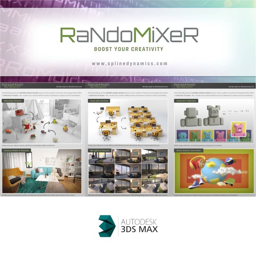 SplineDynamics - RandoMixer 3DS Max plugin – Apply for beta test SplineDynamics - RandoMixer 3DS Max plugin – Apply for beta test