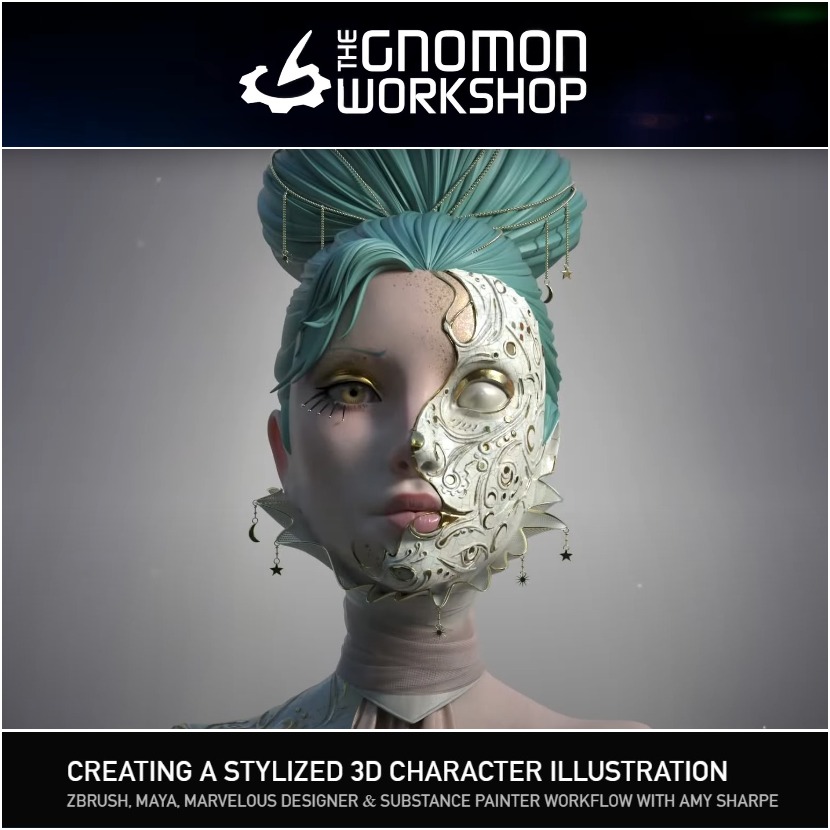 The Gnomon Workshop - Creating 3D character illustration with Style The Gnomon Workshop - Creating 3D character illustration with Style