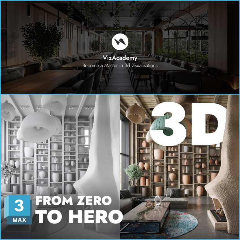 VizAcademy UK - 3DS Max Interior modeling From zero to hero VizAcademy UK - 3DS Max Interior modeling From zero to hero