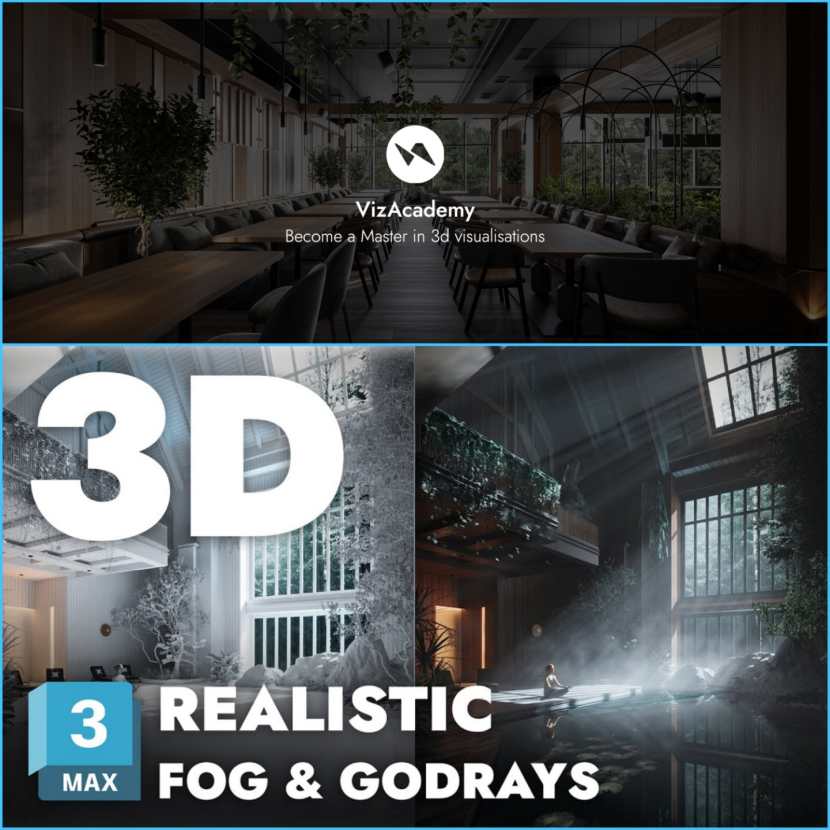 VizAcademyUK - Give atmosphere to your 3D renders Fog, Smoke Mist and Godrays! VizAcademyUK - Give atmosphere to your 3D renders Fog, Smoke Mist and Godrays!
