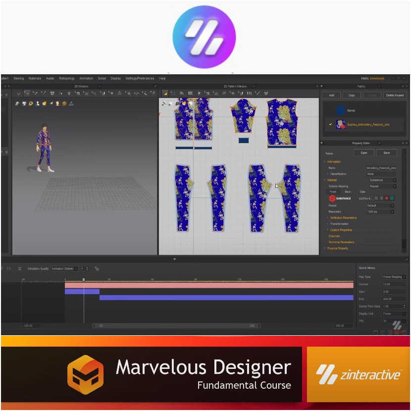 Zinteractive - Getting started with Marvelous Designer Zinteractive - Getting started with Marvelous Designer