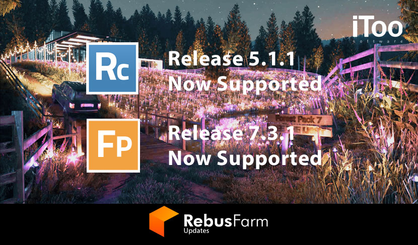forestpack-7-3dsmax Itoo ForestPack 7.3.1 and RailClone 5.1.1 now supported