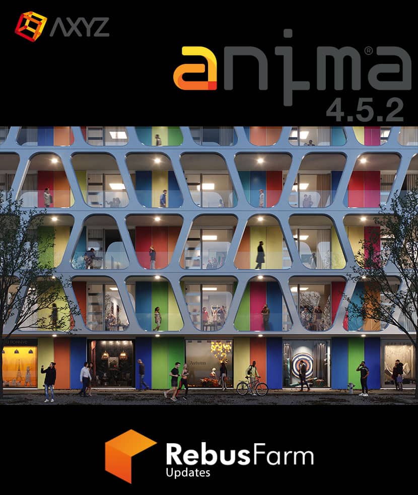 anima452-3dsmax-cinema4d AXYZ Anima 4.5.2 update